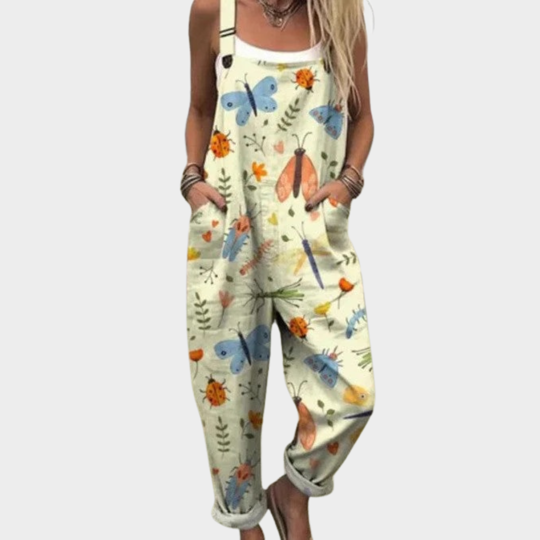 Dortha | Printed Jumpsuit Easy Wear