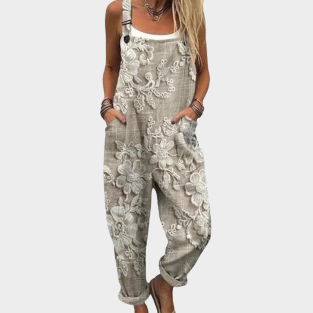 Eulalia | Printed Wide-Leg Jumpsuit