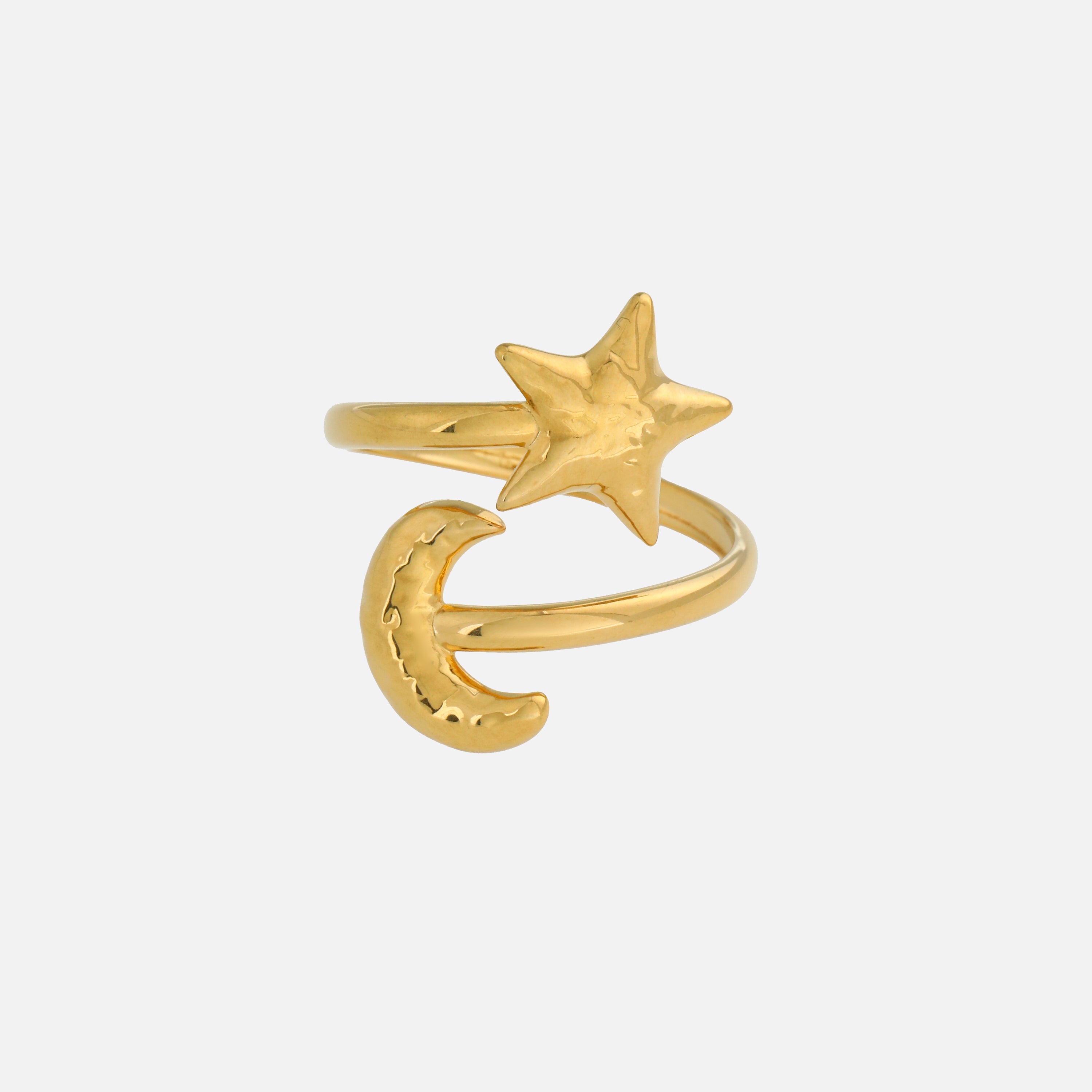 Liesl | Adjustable Celestial Star Ring