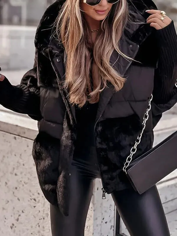 Vivienne | Plush Hooded Comfort Jacket