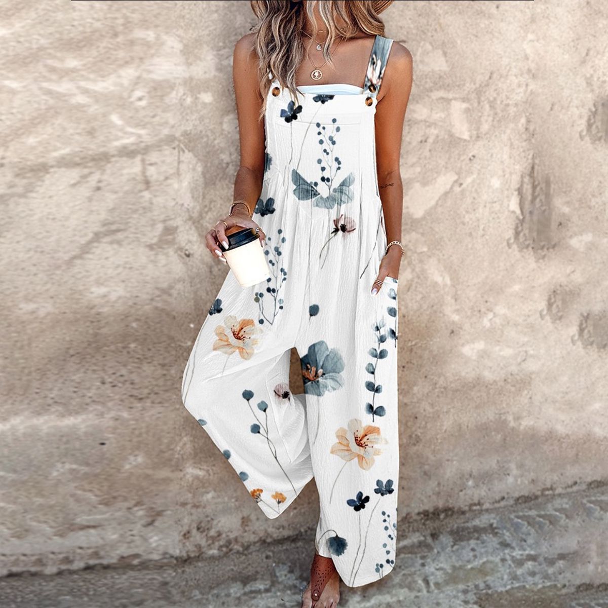 Mallory | Printed Jumpsuit Easy Wear