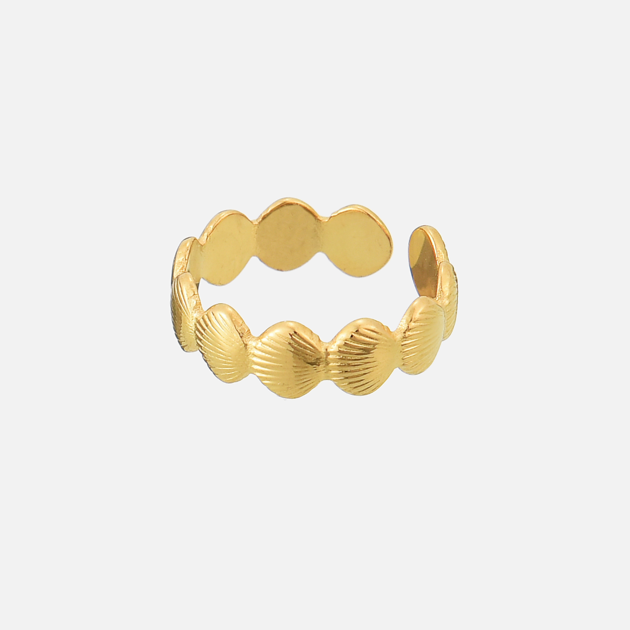 Oaklyn | Sculpted Seashell Ring