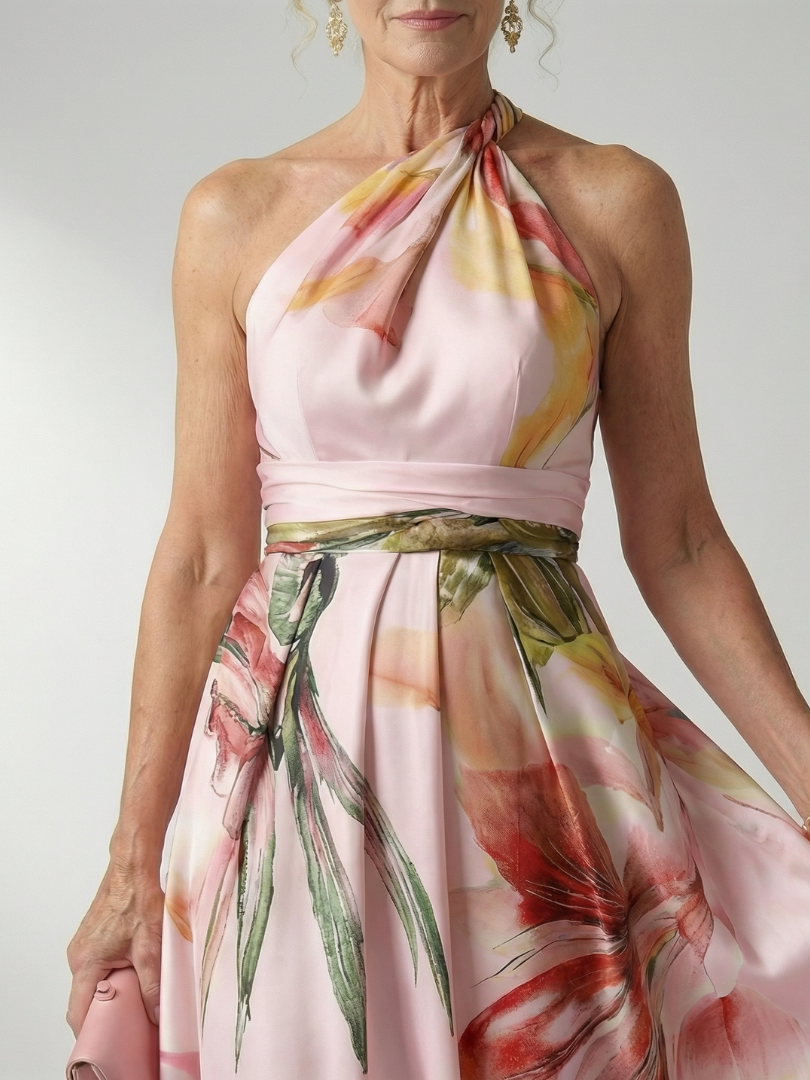 Wynter | Light Floral Maxi Dress