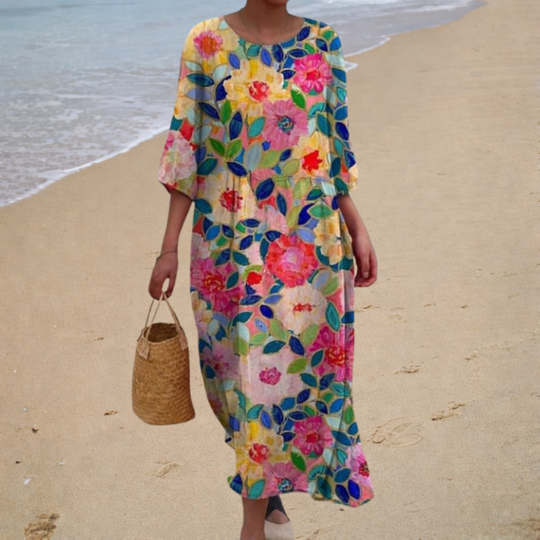 Gabriele | Long Floral Dress