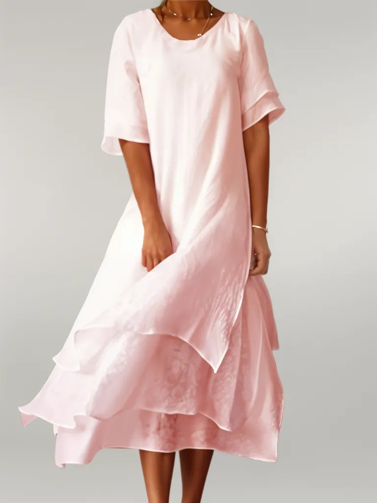 Avalyn | Tiered A-Line Maxi Dress