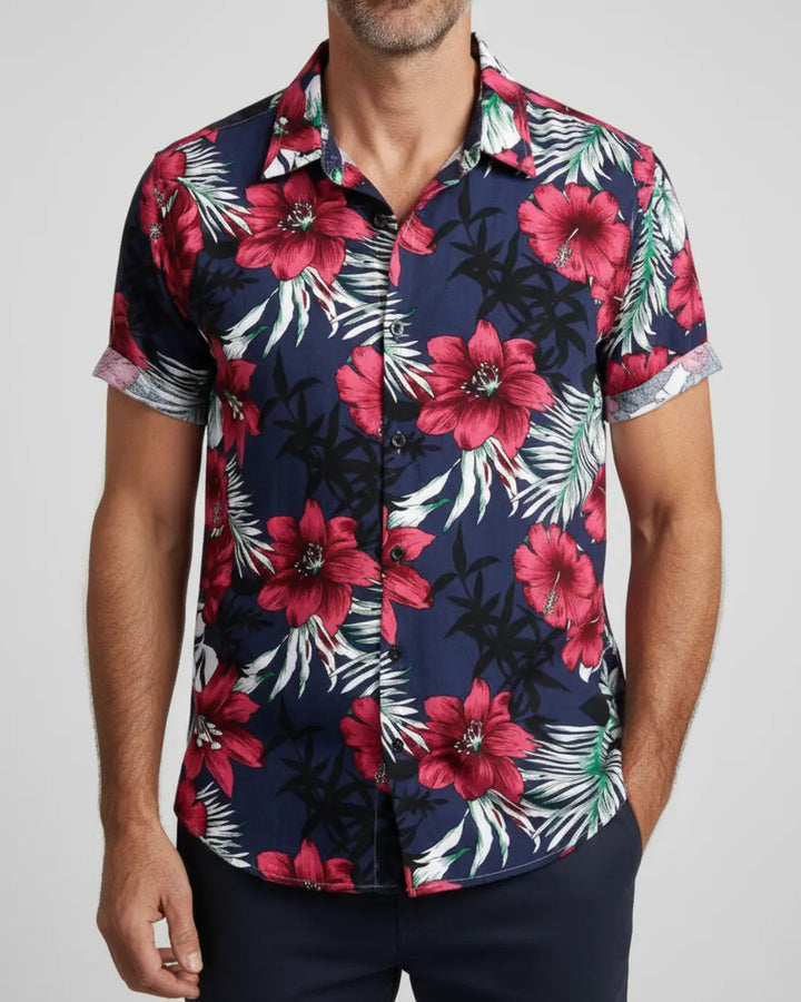 Brooks | Floral Print Shirt