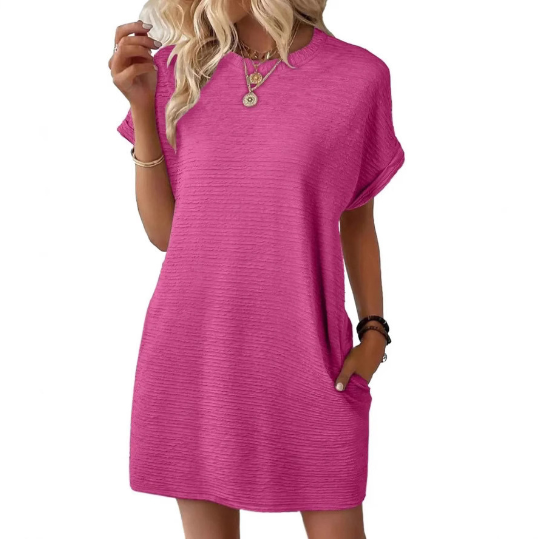 Jagger | Casual Round Neck Summer Dress