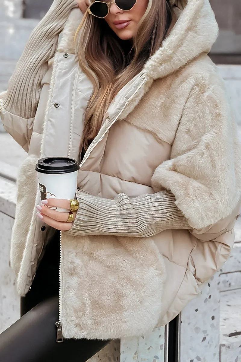 Vivienne | Plush Hooded Comfort Jacket