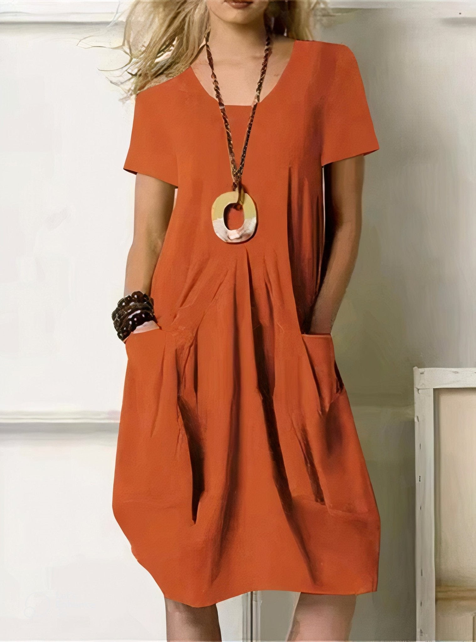 Kaia | Cotton A-Line Everyday Flow Dress