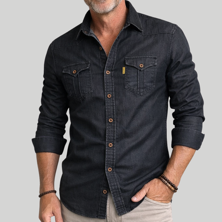 Jeff | Tailored Denim Shirt