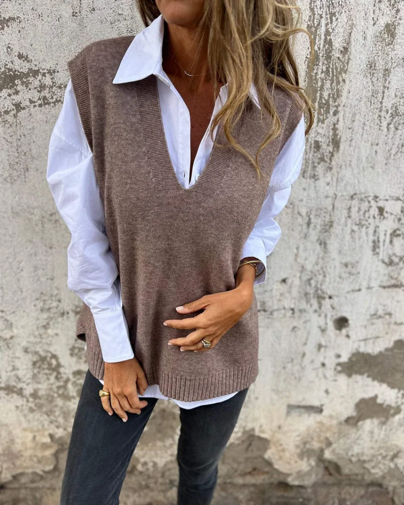 Céleste | Chic Knit Sweater Vest