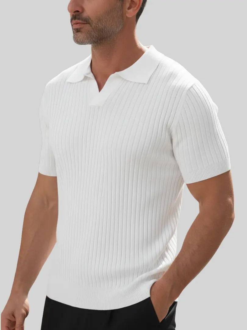 Otto | Ribbed Mesh T-Shirt