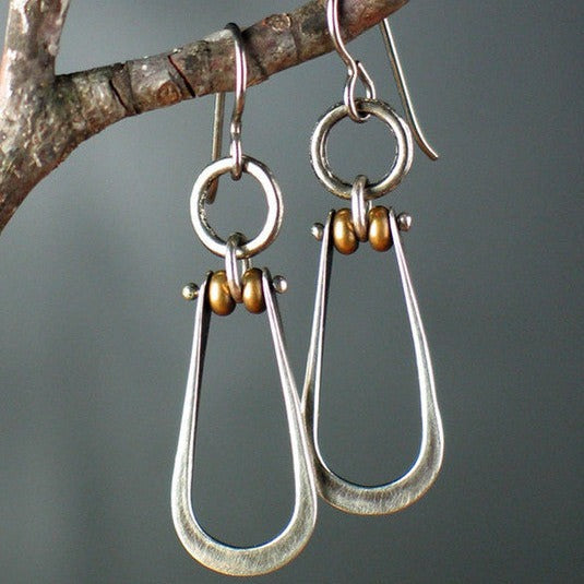Julie | Vintage Silver Dangling Earrings