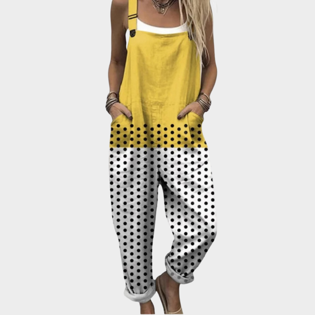 Joline | Printed Wide-Leg Jumpsuit