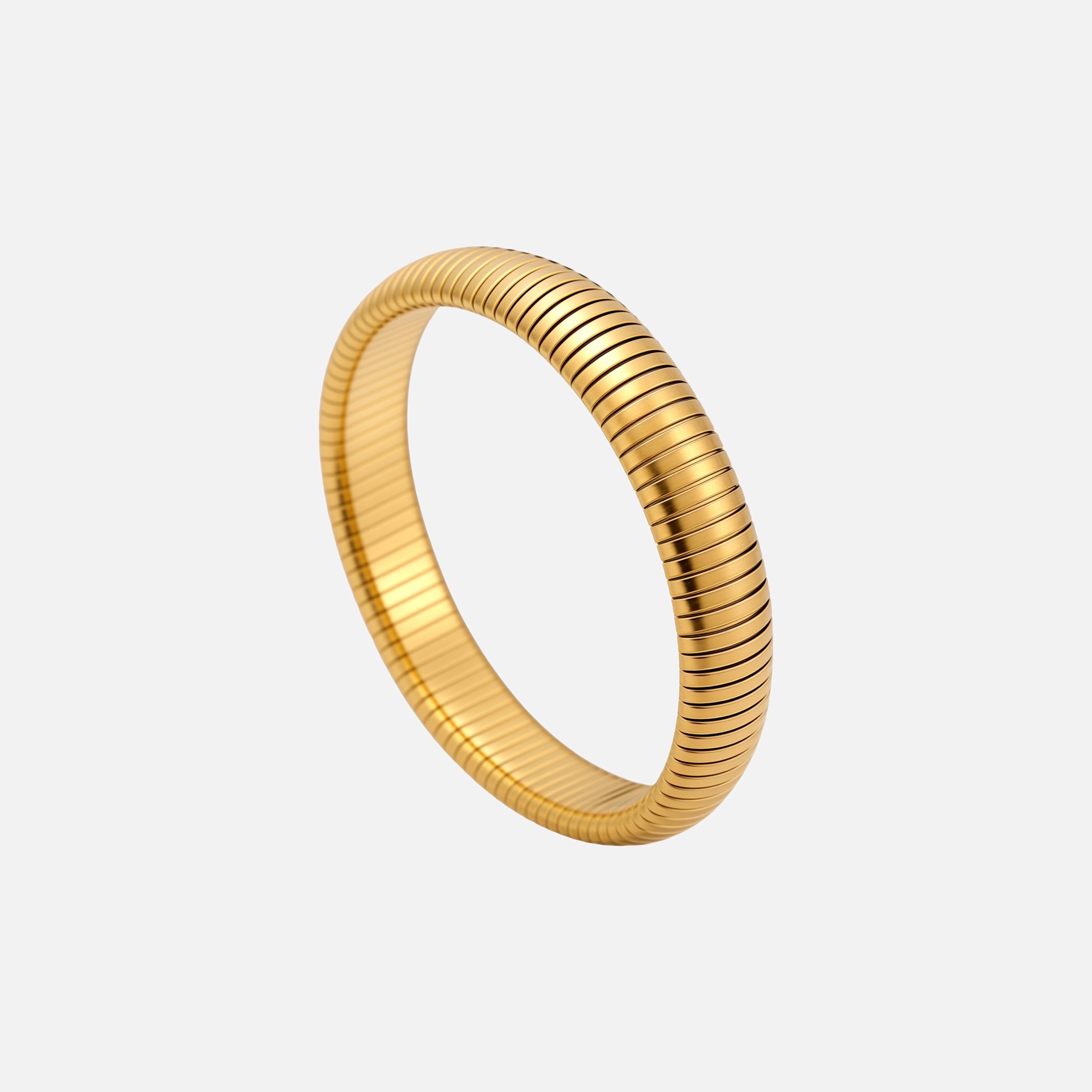 Laken | Sleek Golden Flex Bracelet