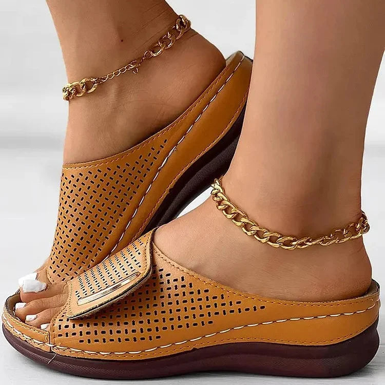 Wendy | Classic Urban Wedge Sandals