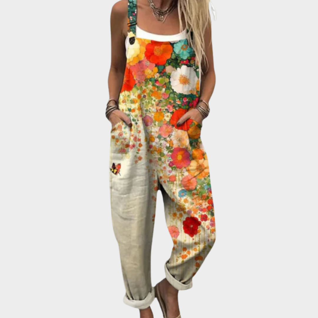 Remi | Printed Wide-Leg Jumpsuit