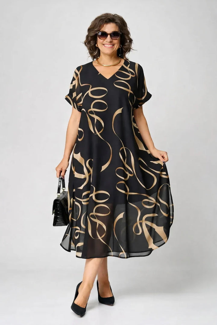 Zina | Cosy Elegant Midi Dress