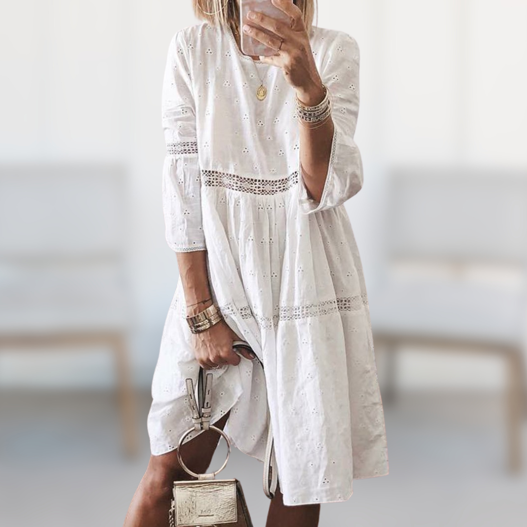Orlie | Tiered Flowy Casual Dress