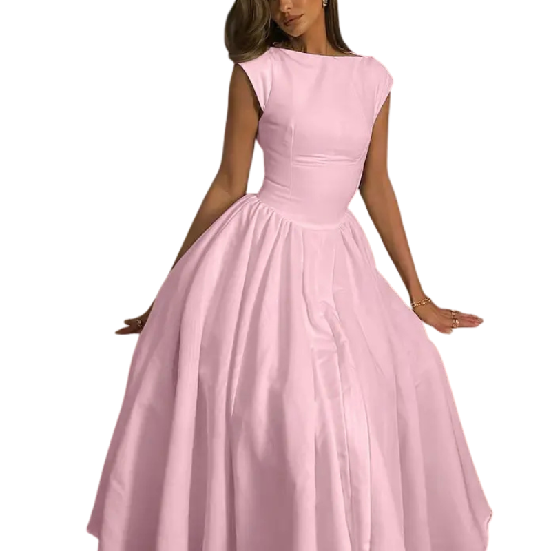 Séraphine | Bodycon Long Dress Flowing Skirt