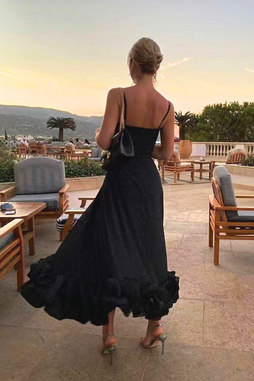 Grace | Flowing Elegant Midi Dress