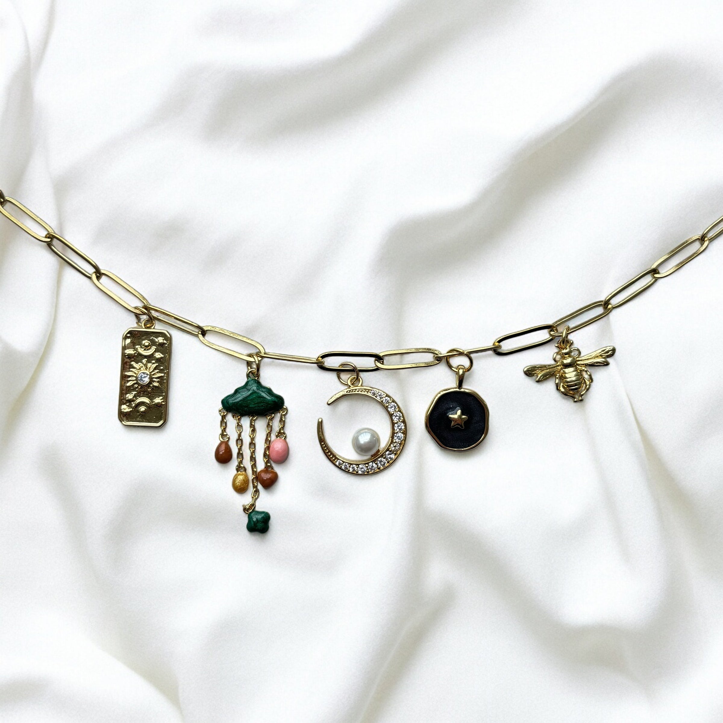 Rosiland | Luna Charm Handmade Necklace