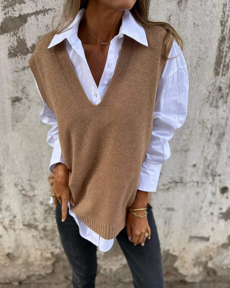 Céleste | Chic Knit Sweater Vest