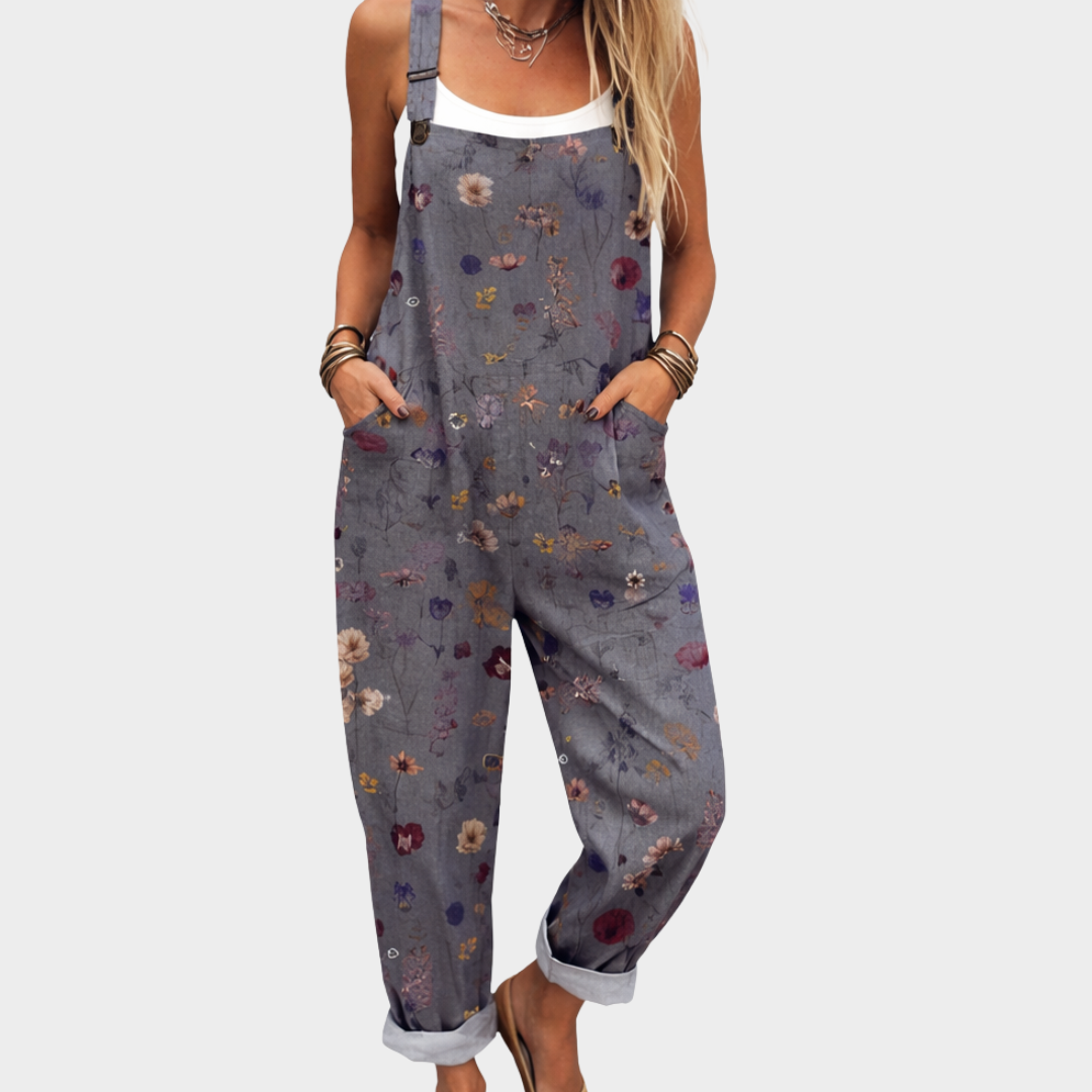 Cheyenne | Printed Wide-Leg Jumpsuit