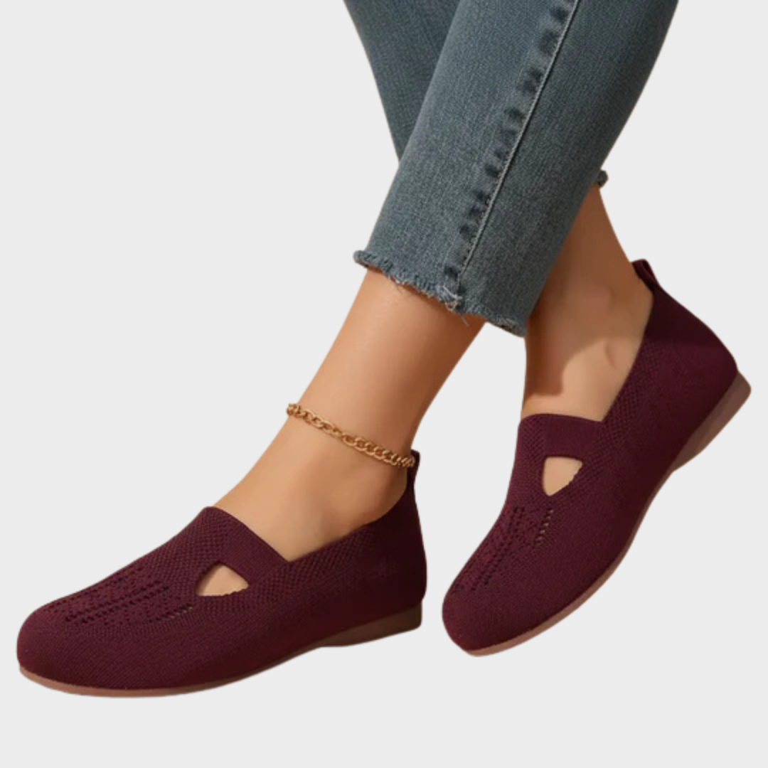 Fannie | Ergonomic Knit Slip-On Sandals