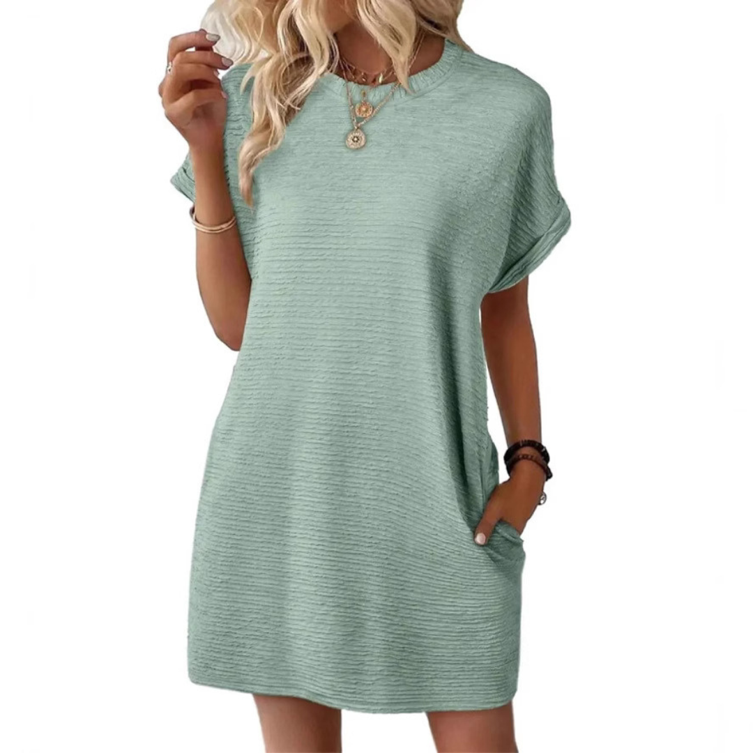 Jagger | Casual Round Neck Summer Dress