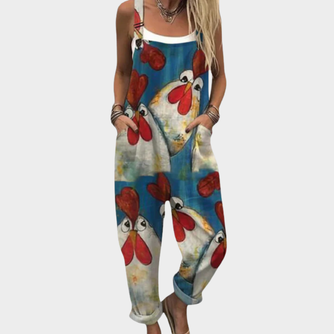 Naoma | Printed Wide-Leg Jumpsuit