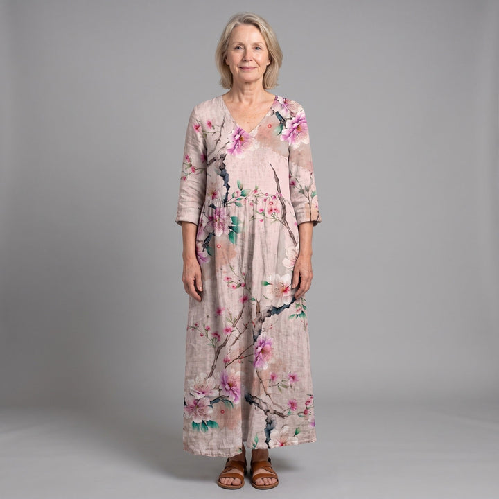 Quincy | Floral Summer Midi Dress