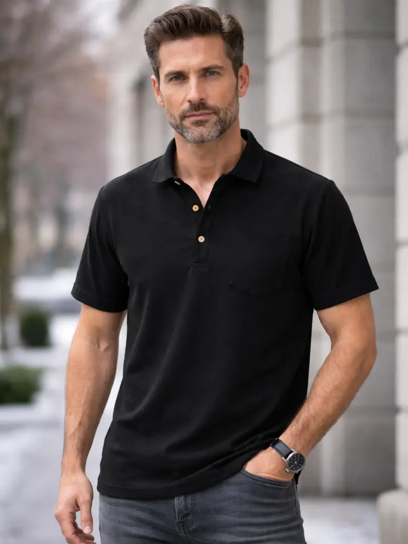 Romeo | Linen Polo Shirt