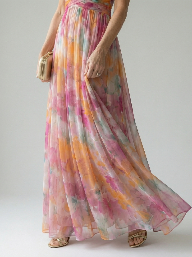 Carrie | Soft Wrap Maxi Dress