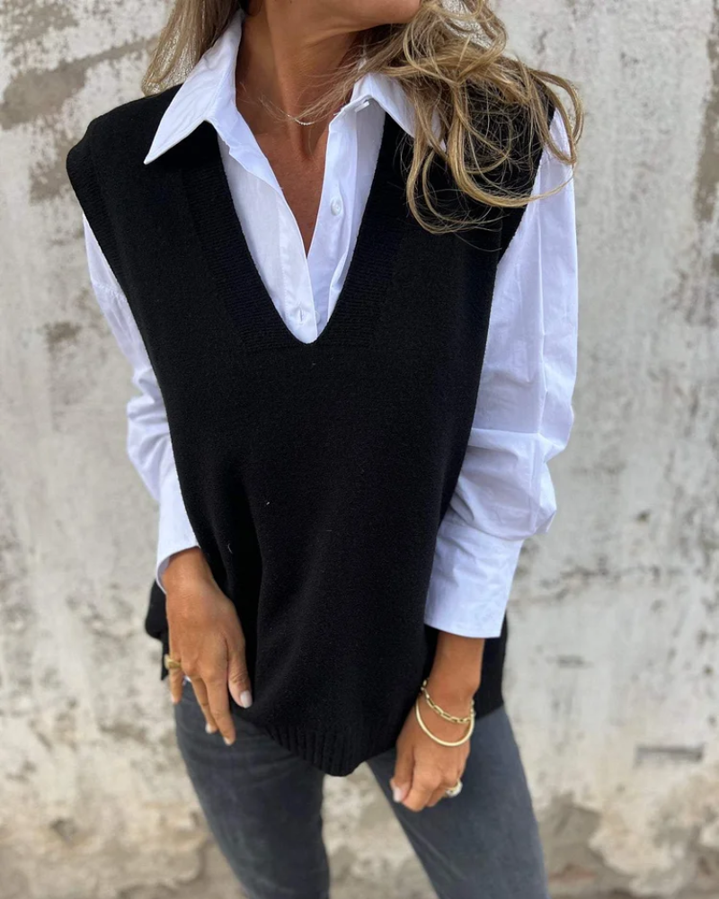 Céleste | Chic Knit Sweater Vest