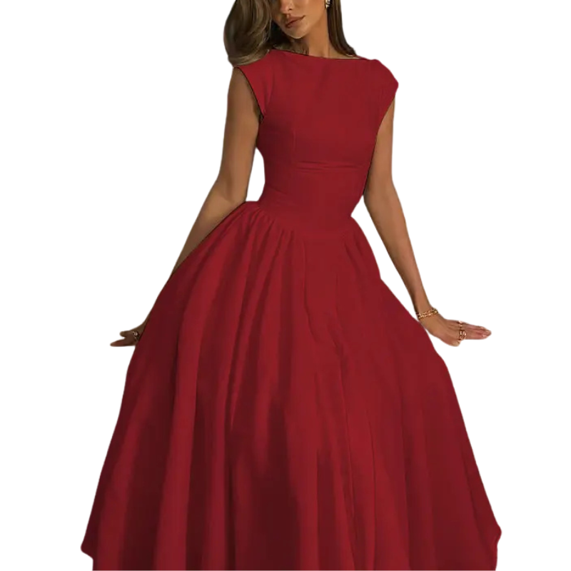 Séraphine | Bodycon Long Dress Flowing Skirt