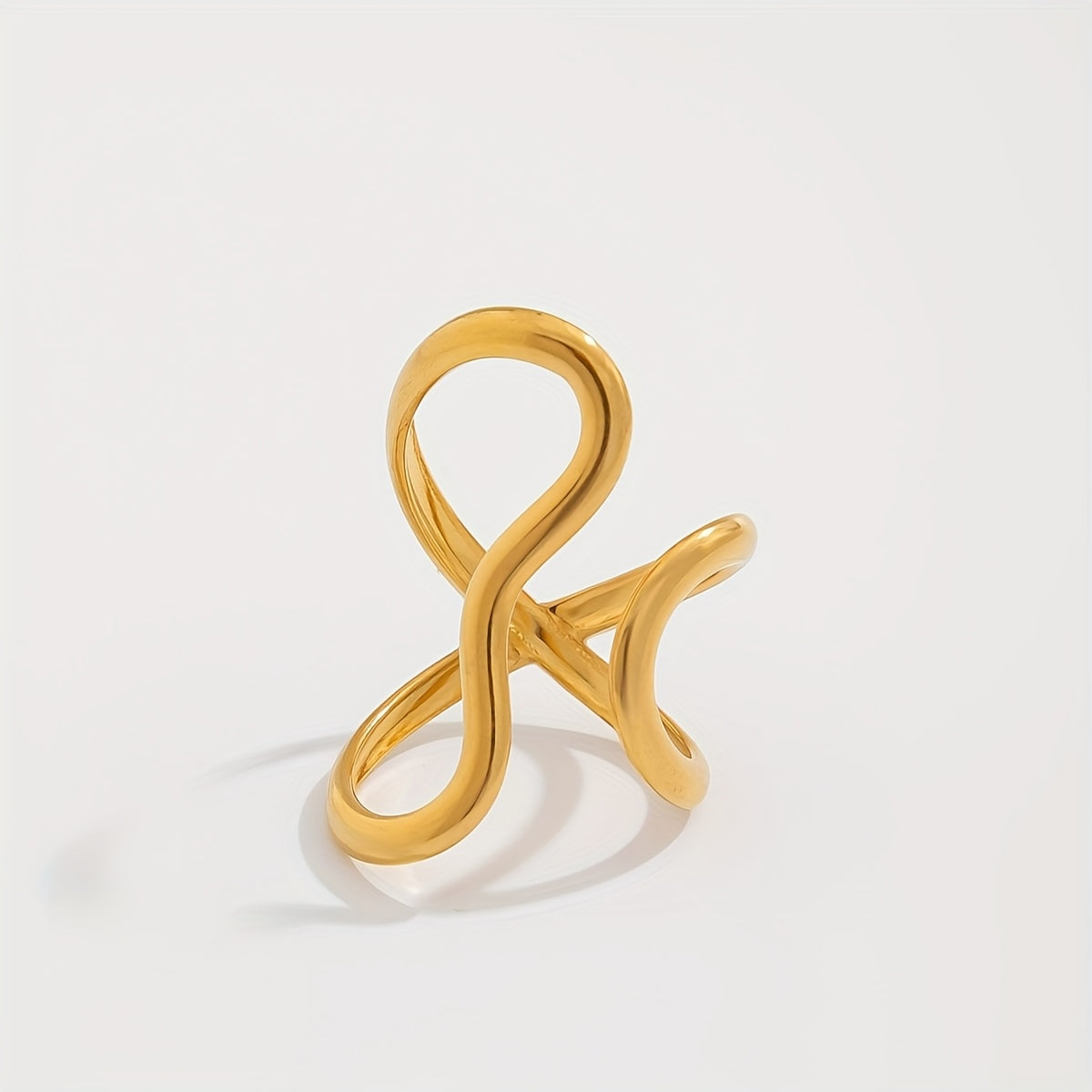 Dina | Asymmetric Wave Statement Ring