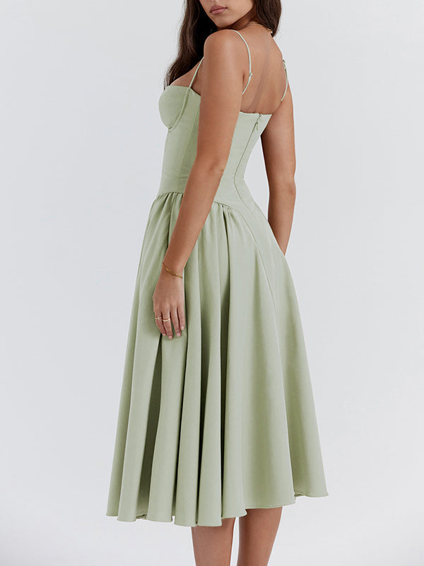 Dilly | Corset Midi Dress