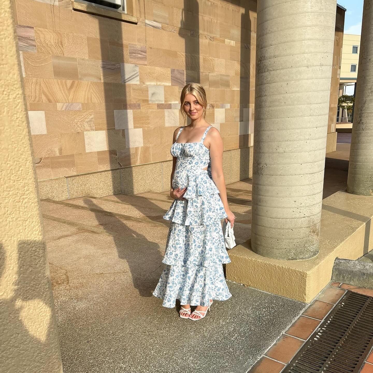 Aisha | Ruffled Maxi Dress Elegant Flow