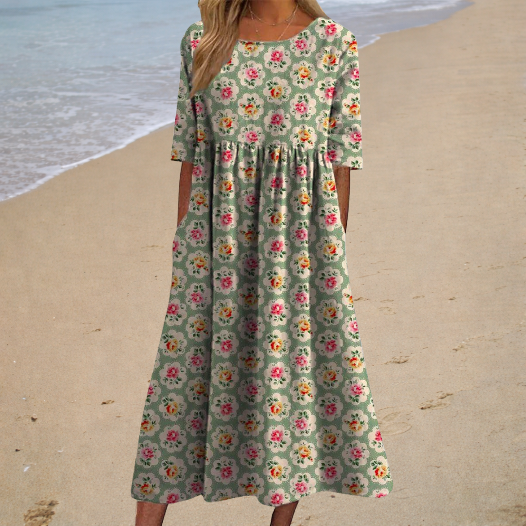 Juliette | Boho Midi Dress