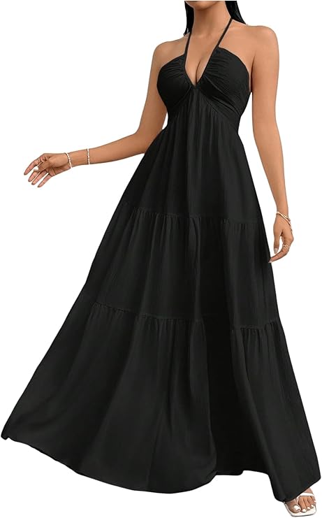 Darlene | Flowing Maxi Dress Flattering Fit