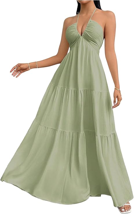 Darlene | Flowing Maxi Dress Flattering Fit