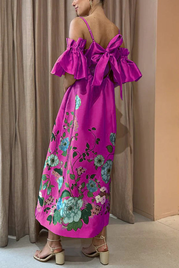 Virginia | Elegant Dress with Unique Sleeves & Pockets