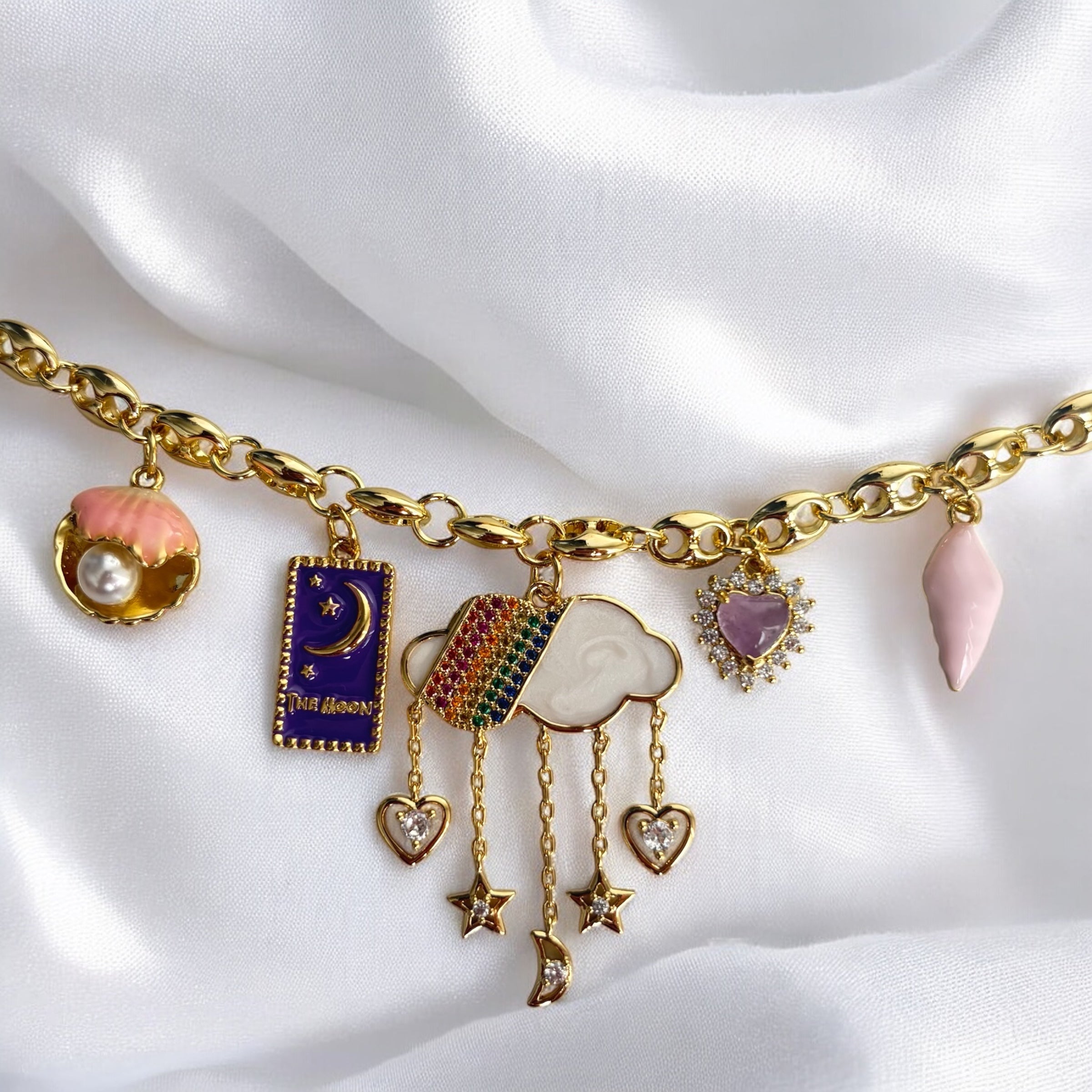 Adelaide | Celestia Charm Necklace