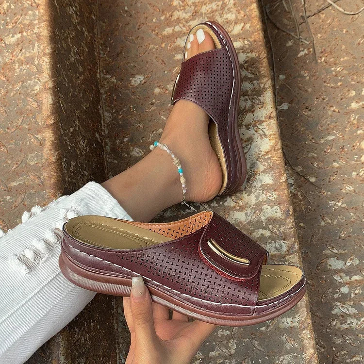 Wendy | Classic Urban Wedge Sandals