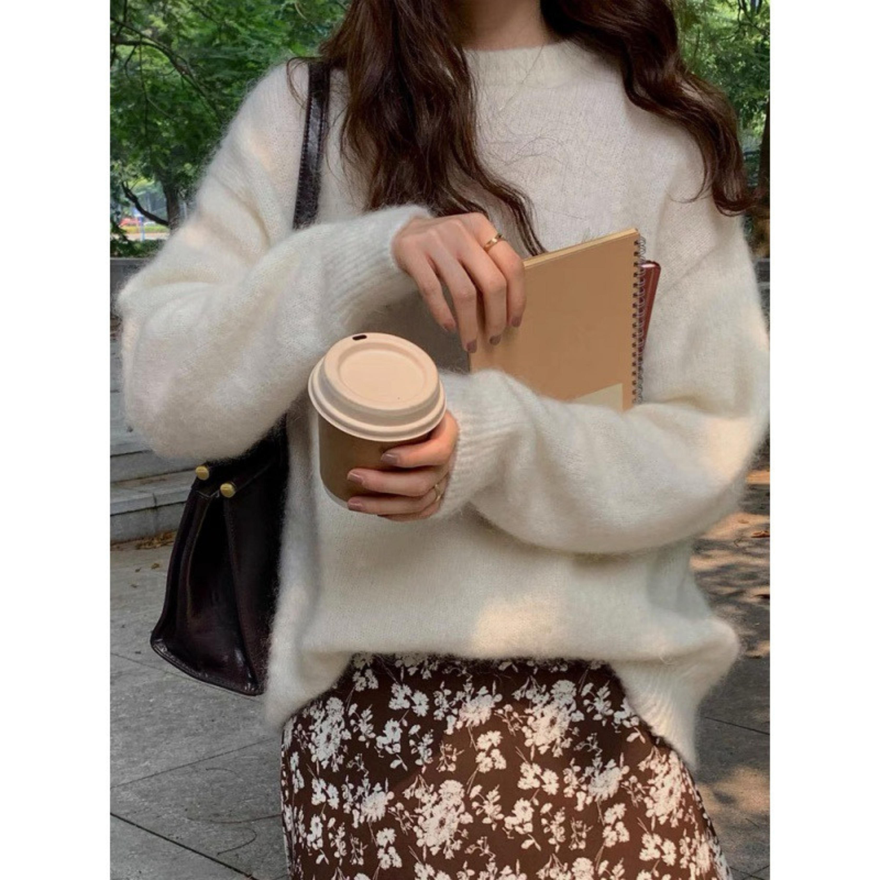 Camille | Cozy Long Sleeve Round Neck Sweater
