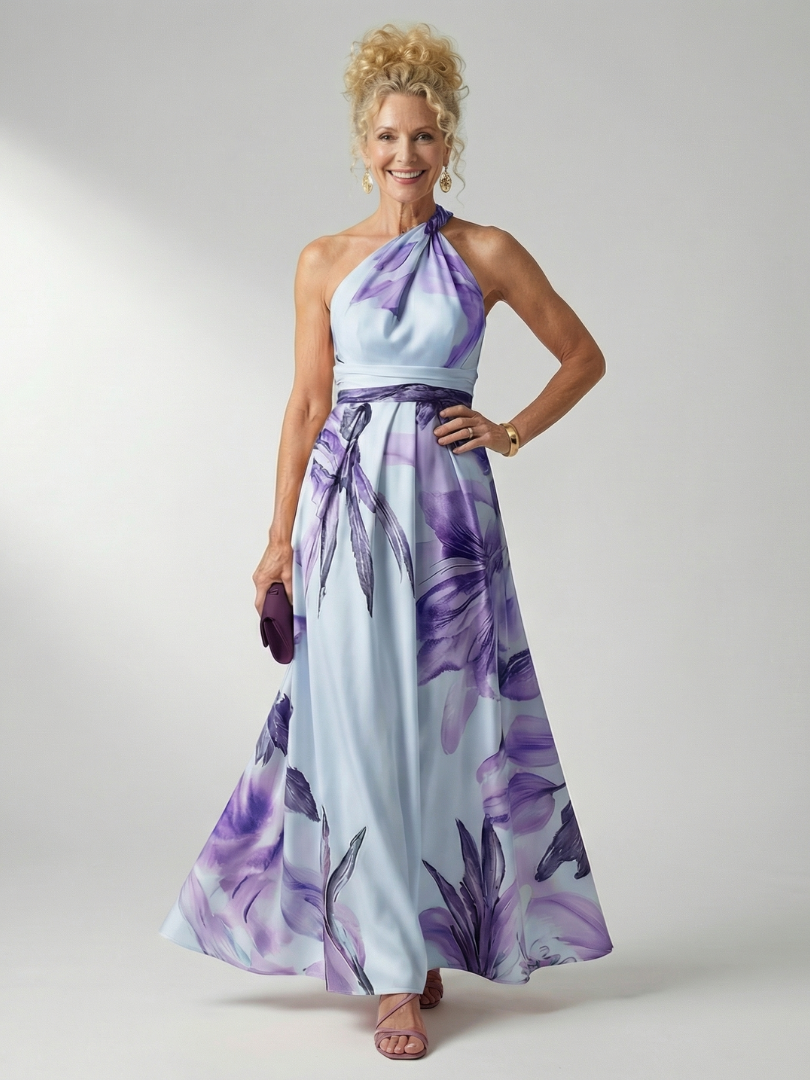 Wynter | Light Floral Maxi Dress