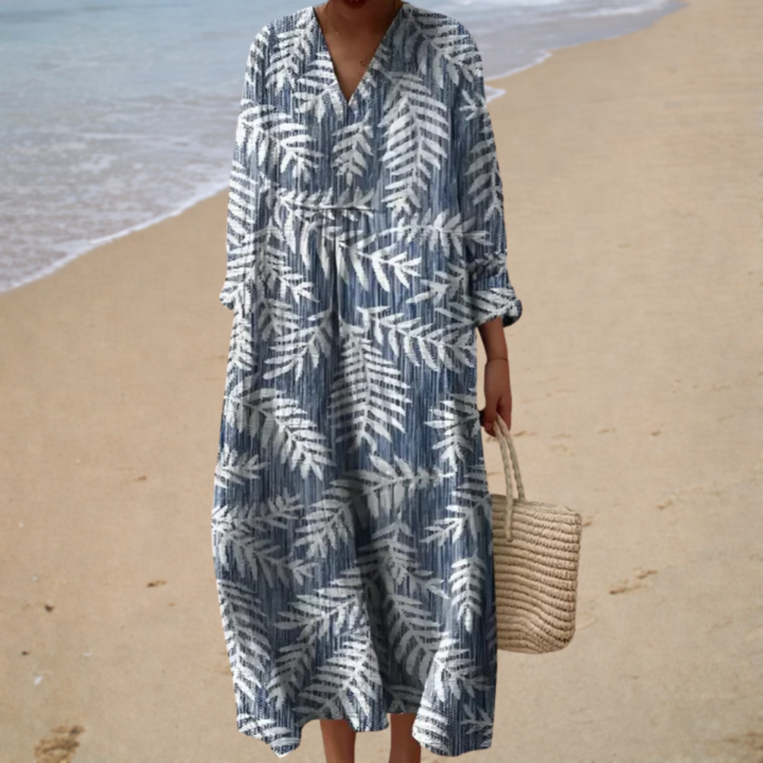 Miranda | Long Tropical Dress