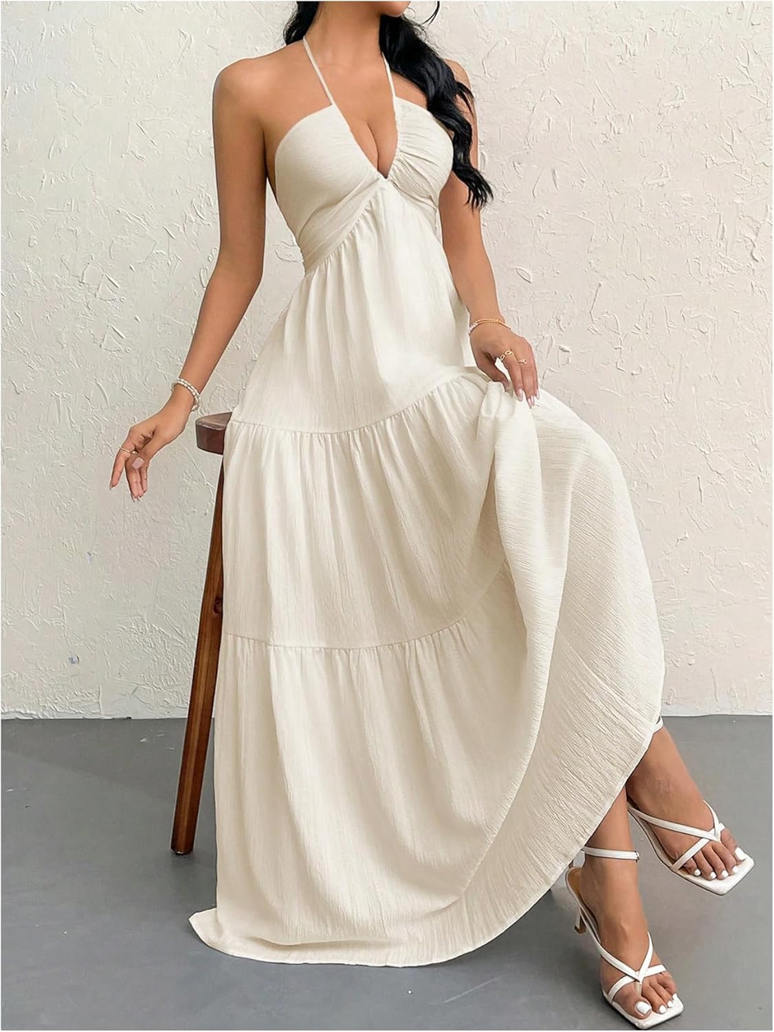 Darlene | Flowing Maxi Dress Flattering Fit