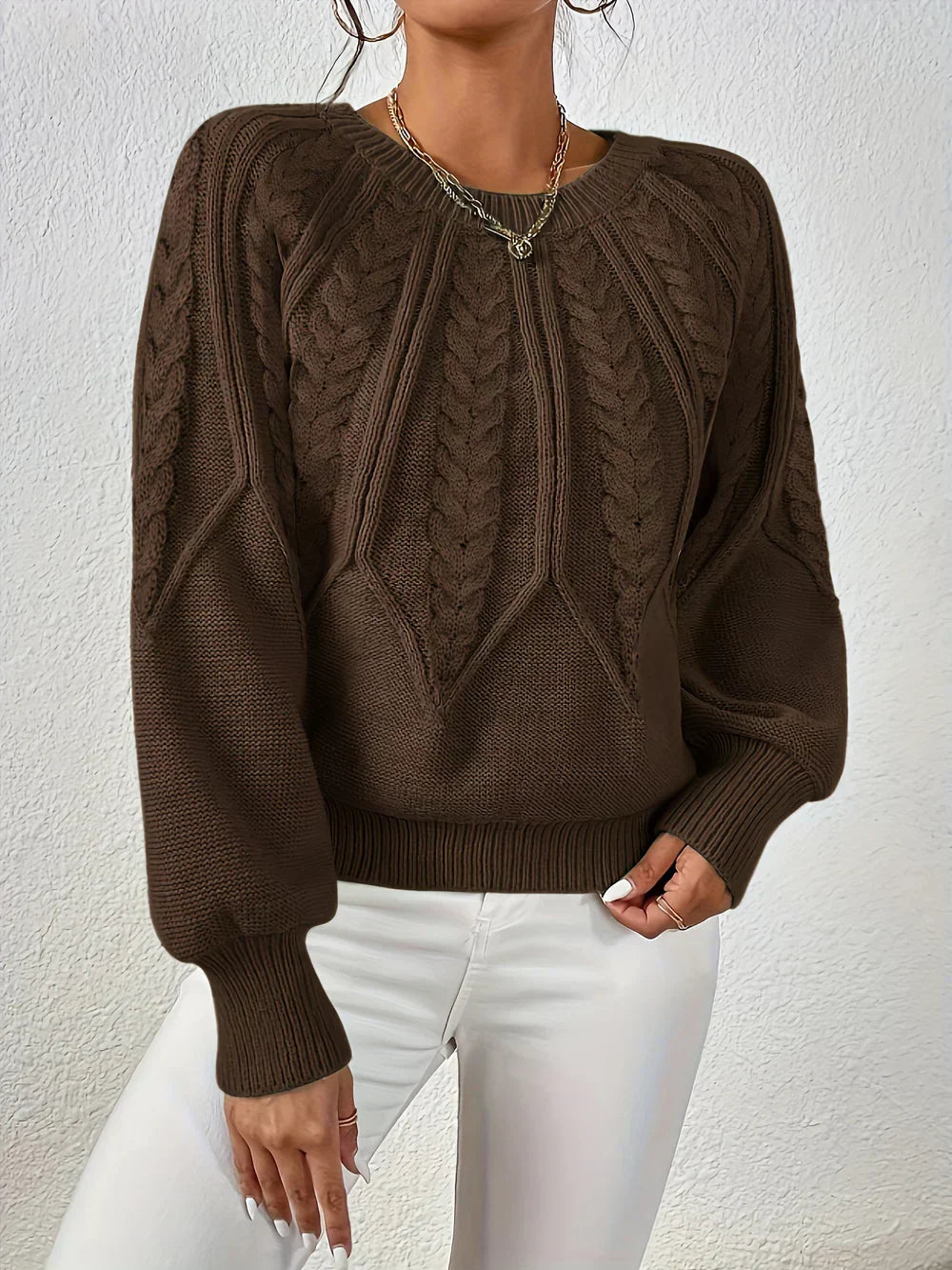 Camille | Classic Cotton-Blend Comfort Sweater